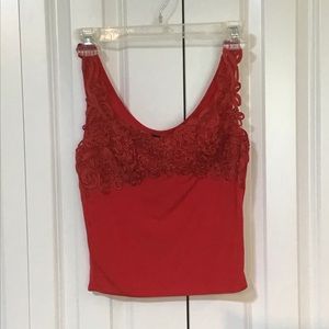 NWT…Gorgeous red camisole